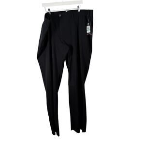 Under Armour Heat Gear Loose Fit Airvent Unhemmed Pant Black Hybrid Golf Mens 46